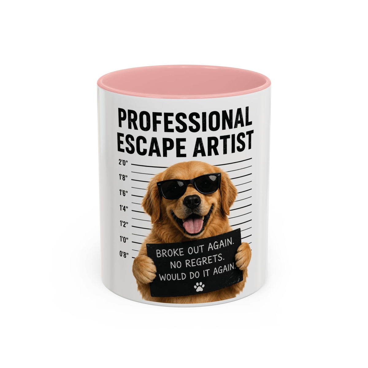 Professional Escape Artist Dog Mug