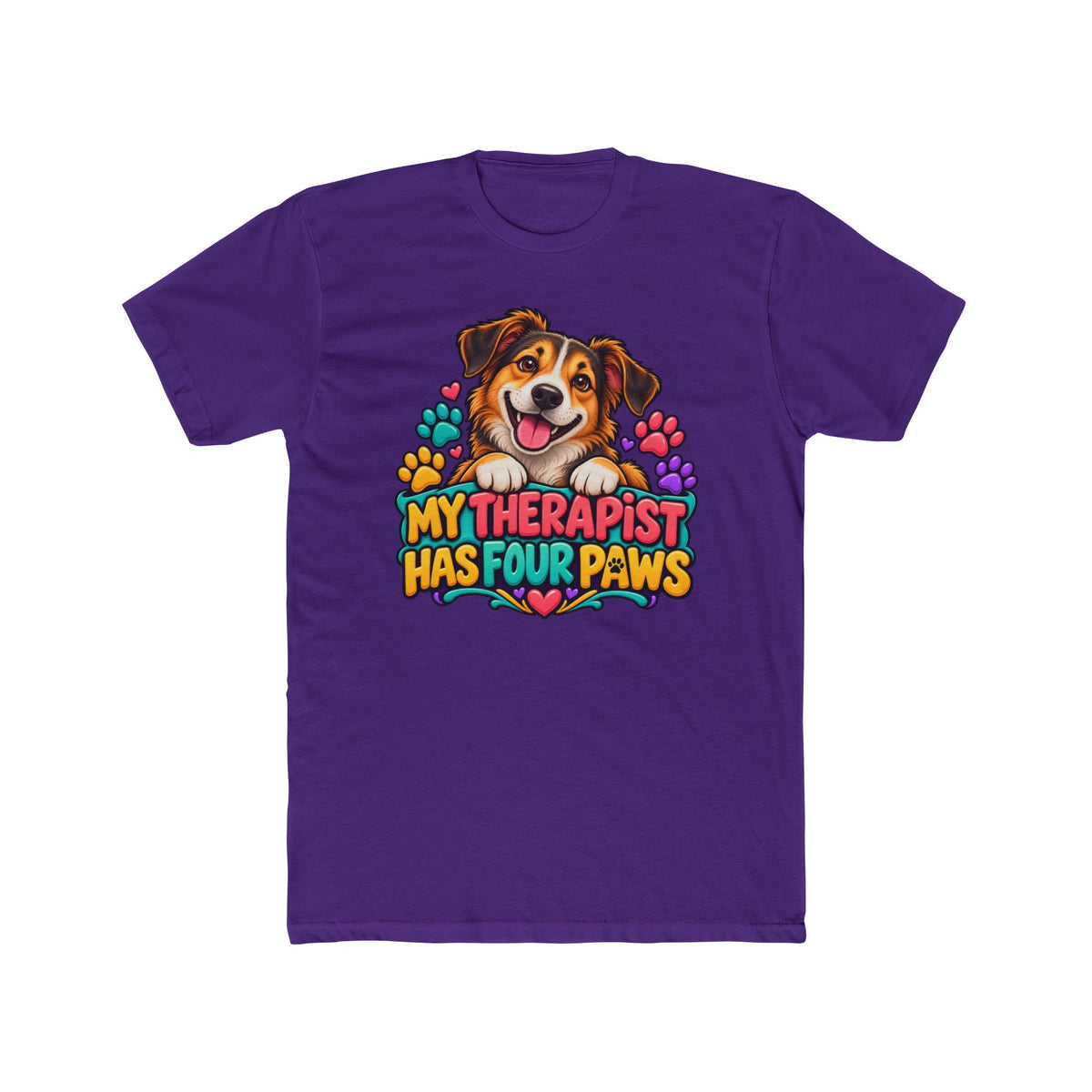 My Therapist Has Four Paws Dog Lover T-Shirt