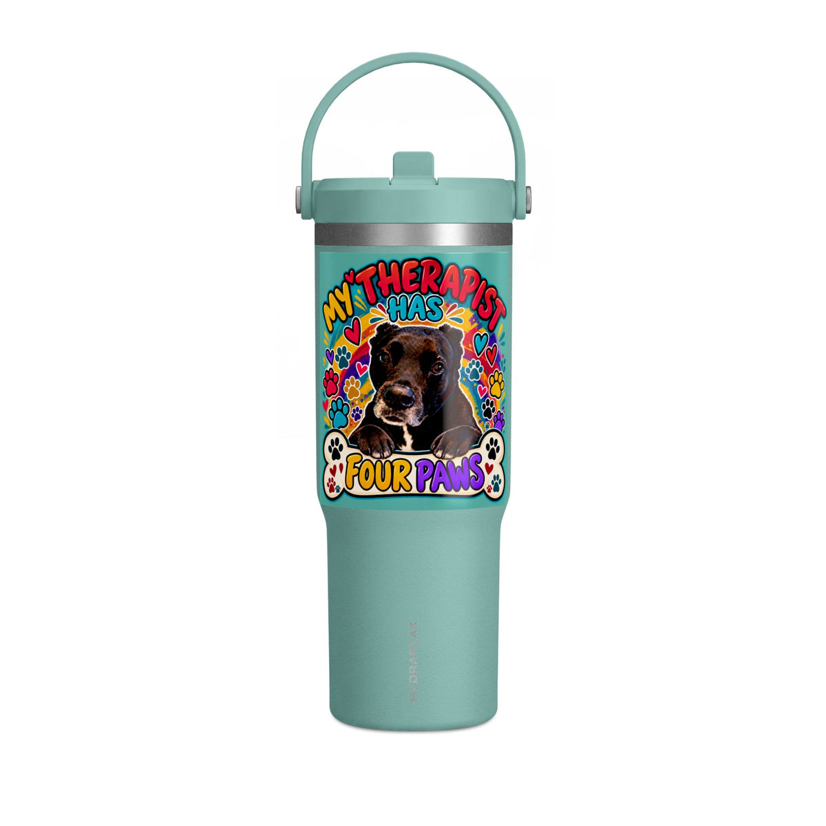 My Therapy Has Four Paws Dog Lover 32oz Tumbler