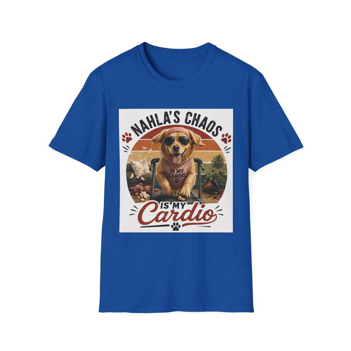 Nahla's Chaos Dog Mom Shirt | Dog Rescue Pet Lover T-Shirt