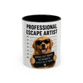 Professional Escape Artist Dog Mug