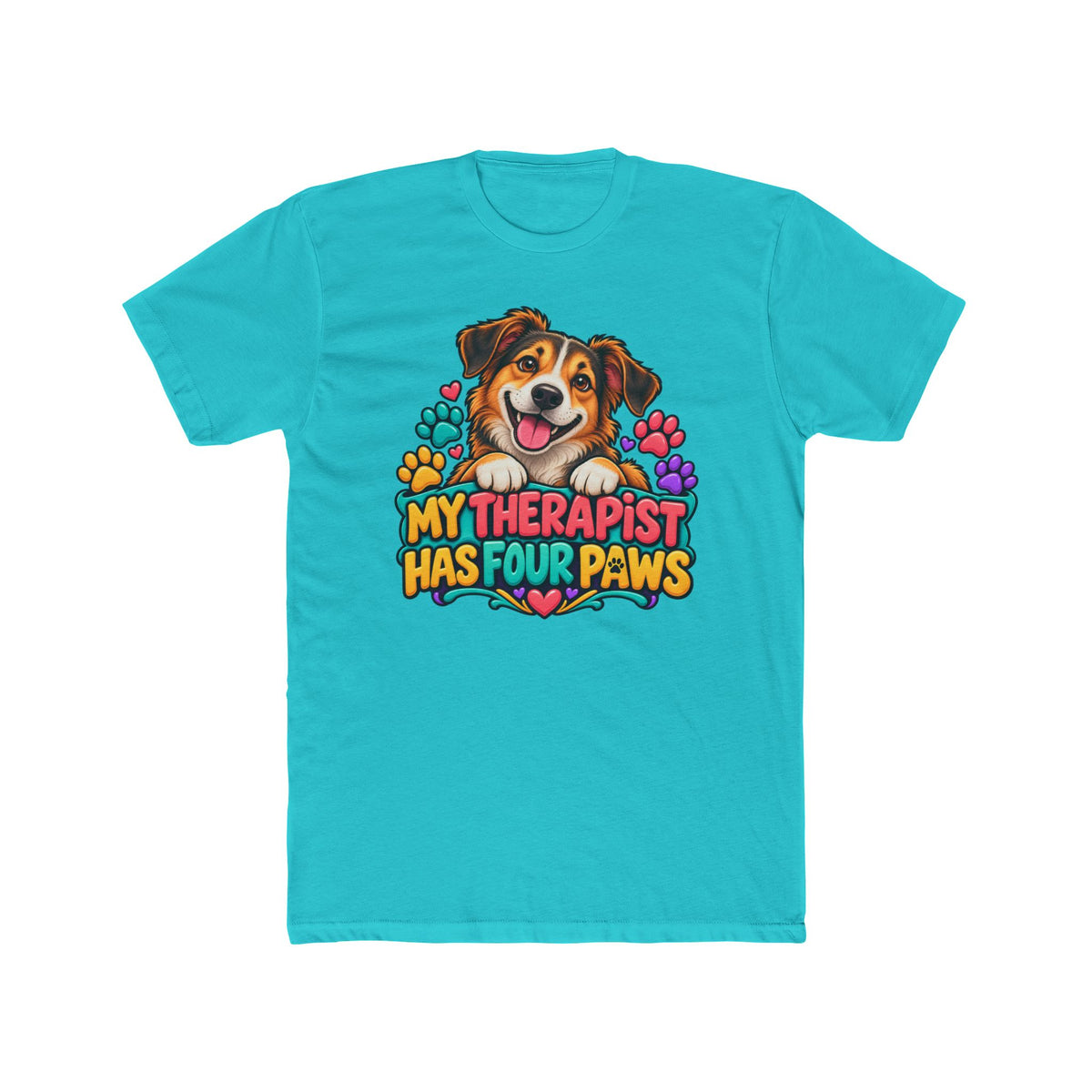 My Therapist Has Four Paws Dog Lover T-Shirt