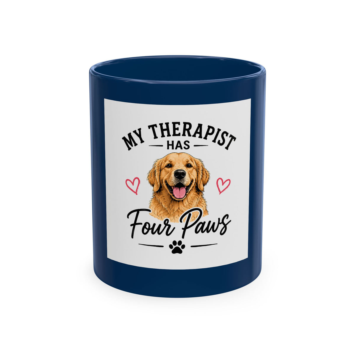 My Therapist Has Four Paws Mug