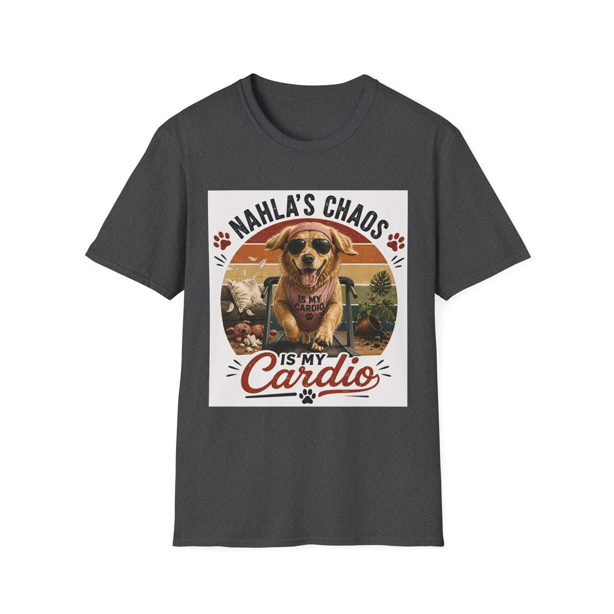 Nahla's Chaos Dog Mom Shirt | Dog Rescue Pet Lover T-Shirt