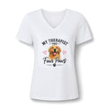 My Therapist Has Four Paws Dog Graphic Tee