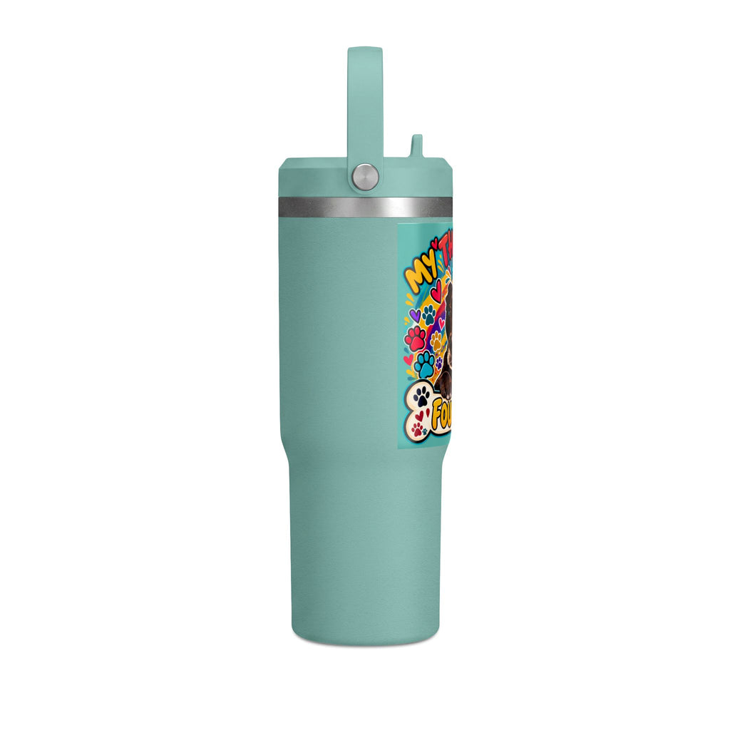 My Therapy Has Four Paws Dog Lover 32oz Tumbler