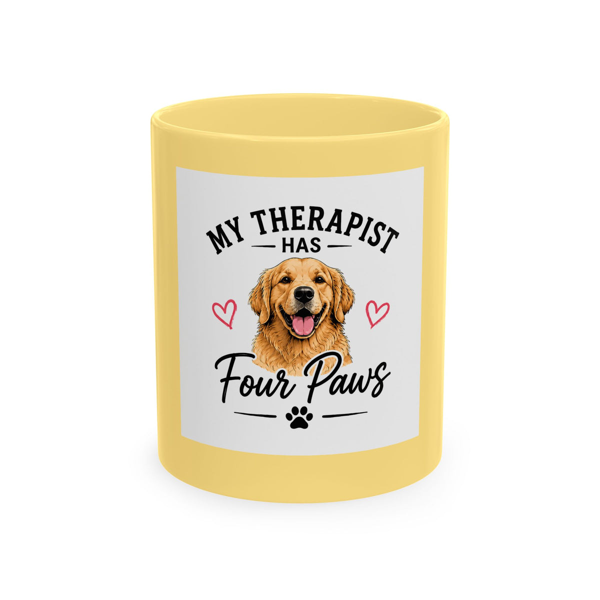 My Therapist Has Four Paws Mug