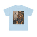 Dog Mom Photo Portrait T-Shirt | 'Fueled by Coffee, Loved by Paws' Tee