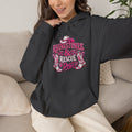 Rhinestones & Rescues Hoodie-Pink Dog Rescue Graphic Sweatshirt