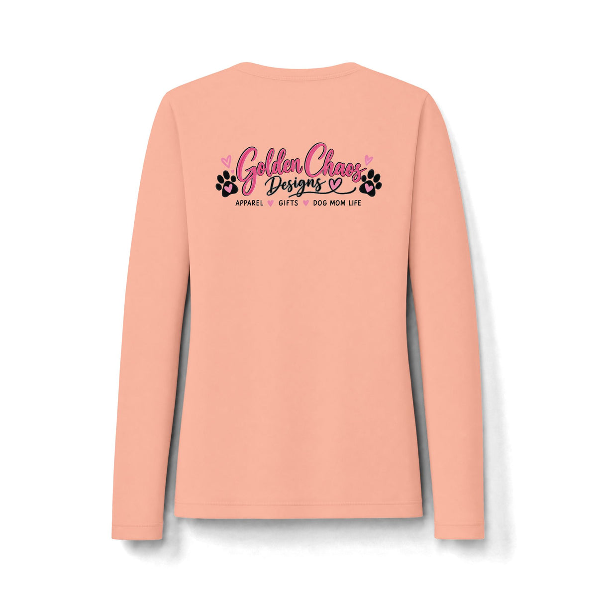Women's Long Sleeve — 'Find Your Joy' Pink Dog Rescue Graphic