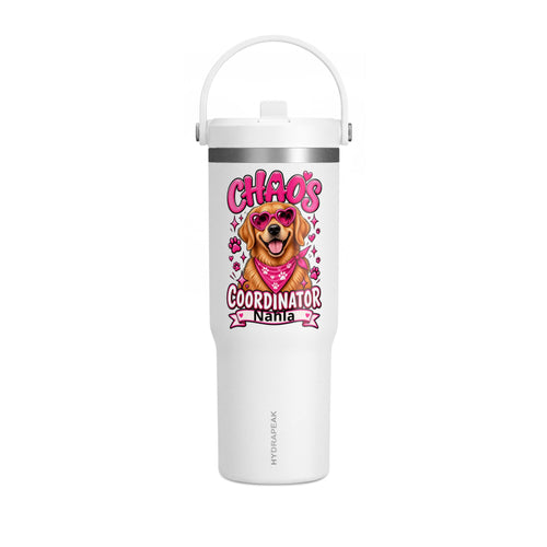 Chaos Coordinator Dog Tumbler | 32oz Insulated Travel Mug