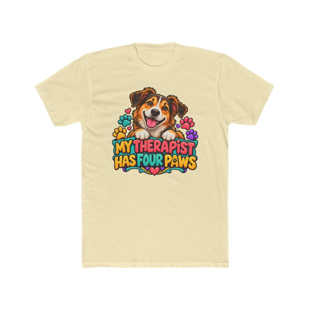 My Therapist Has Four Paws Dog Lover T-Shirt