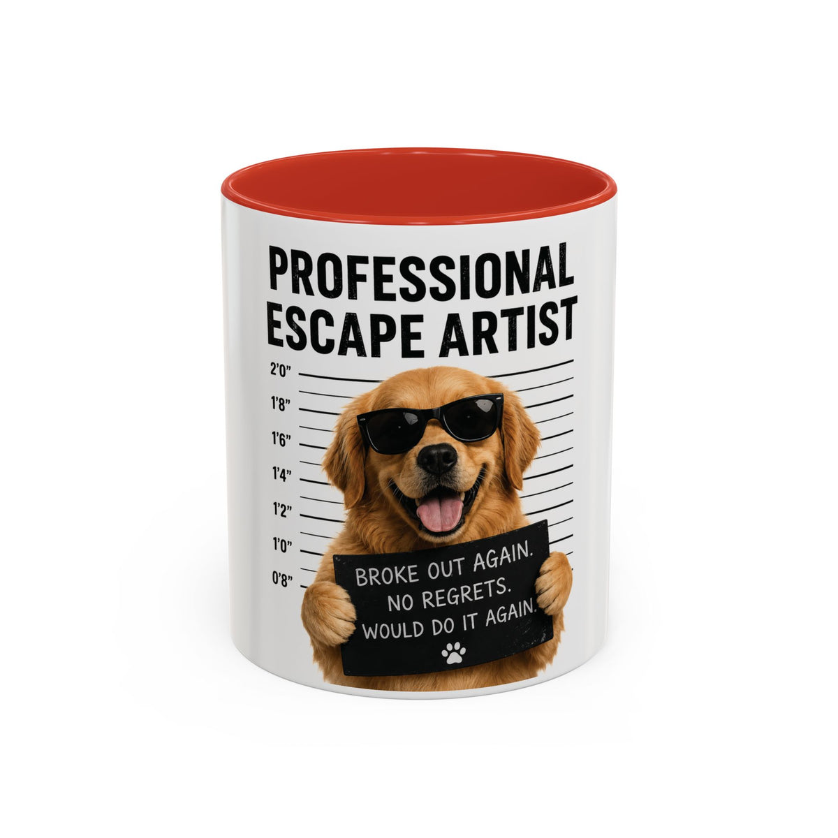 Professional Escape Artist Dog Mug