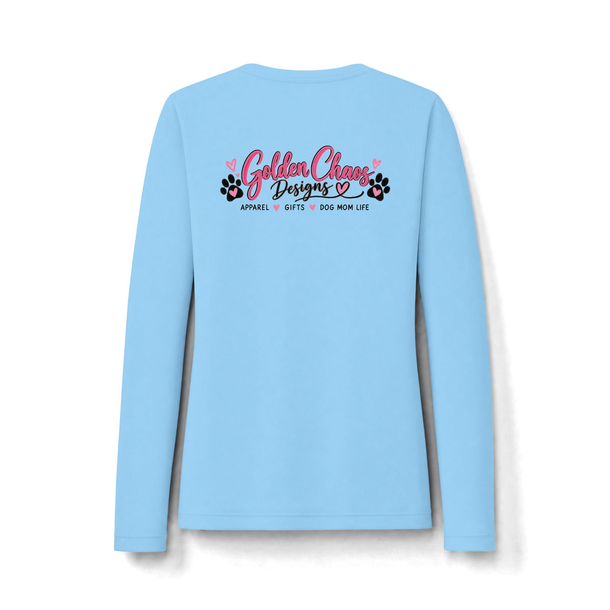 Women's Long Sleeve — 'Find Your Joy' Pink Dog Rescue Graphic
