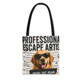 Professional Escape Artist Dog Tote Bag