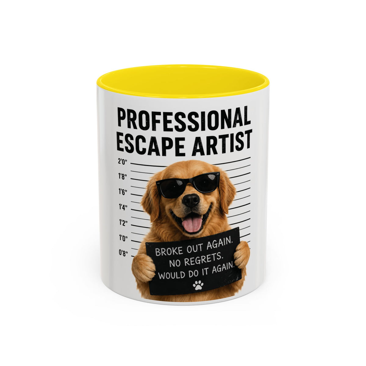 Professional Escape Artist Dog Mug