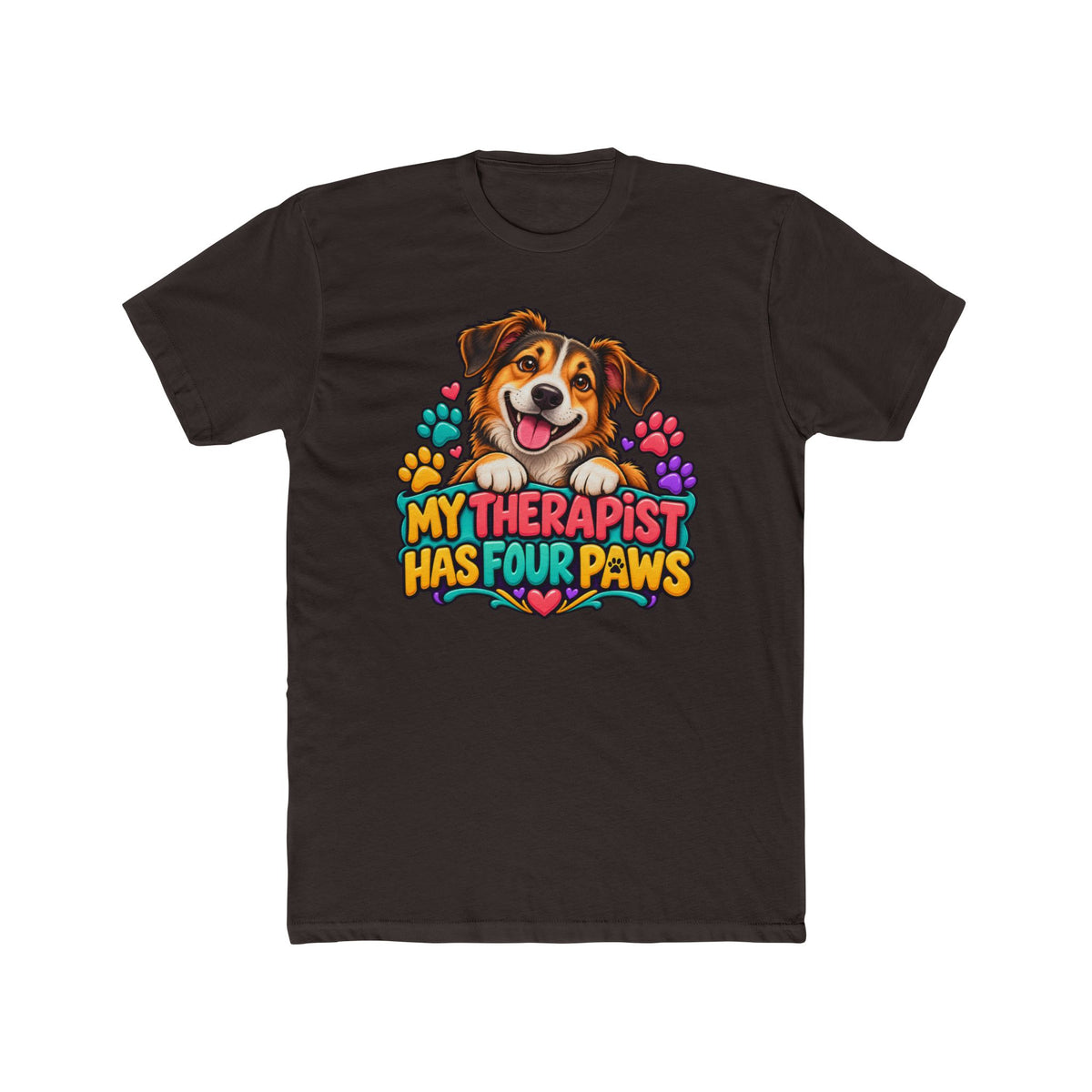 My Therapist Has Four Paws Dog Lover T-Shirt
