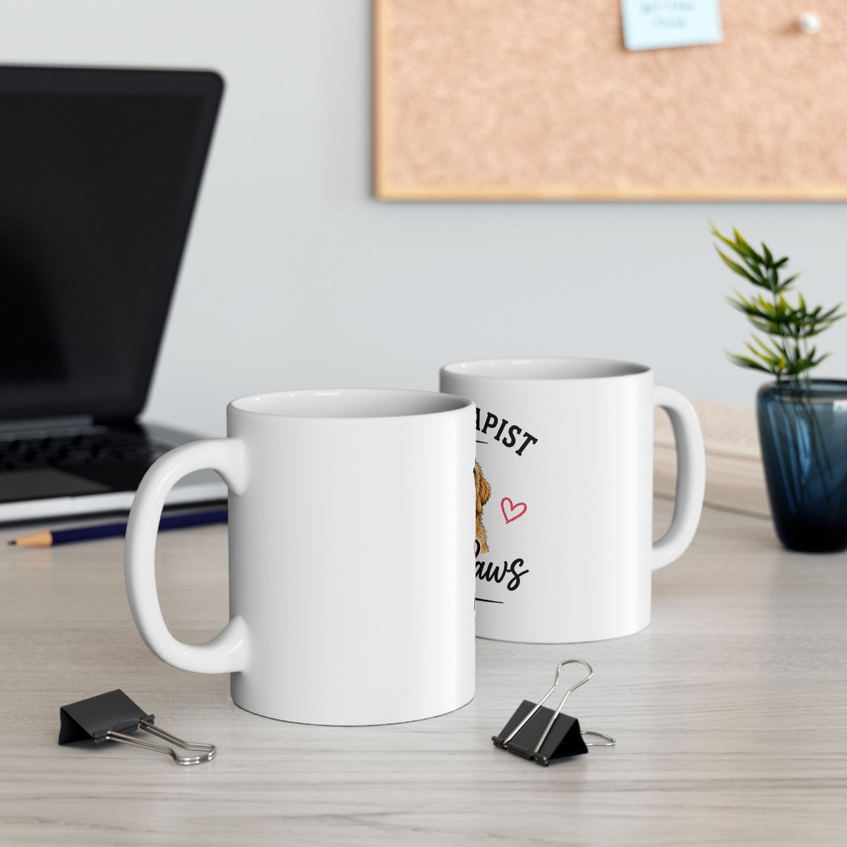 My Therapist Has Four Paws Mug