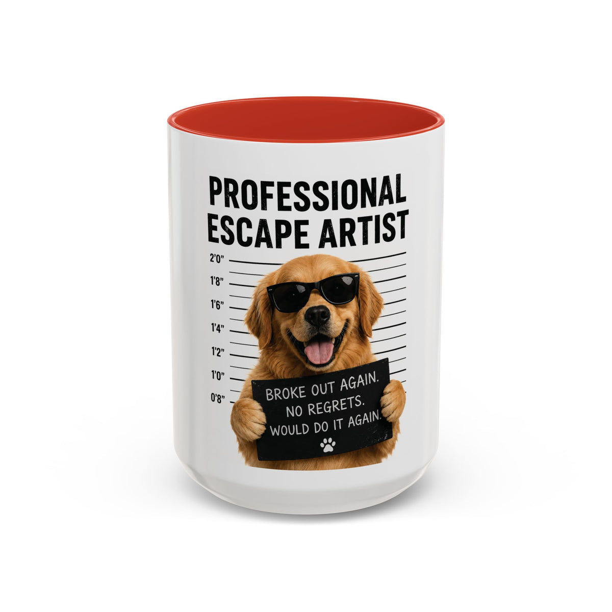 Professional Escape Artist Dog Mug