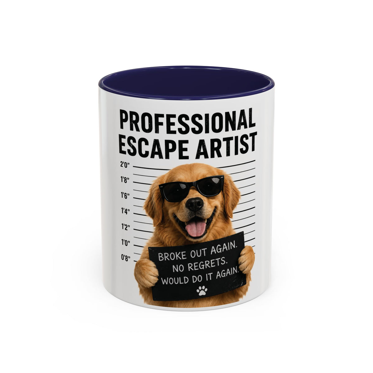 Professional Escape Artist Dog Mug