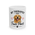 My Therapist Has Four Paws Mug