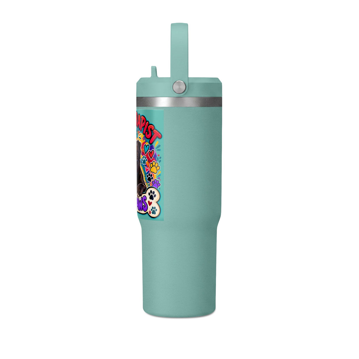 My Therapy Has Four Paws Dog Lover 32oz Tumbler