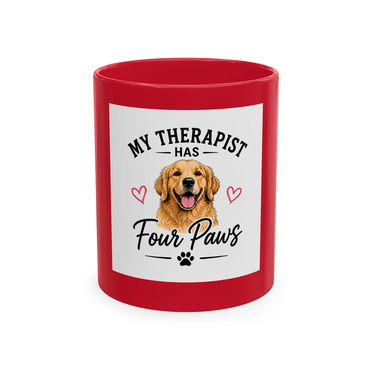 My Therapist Has Four Paws Mug